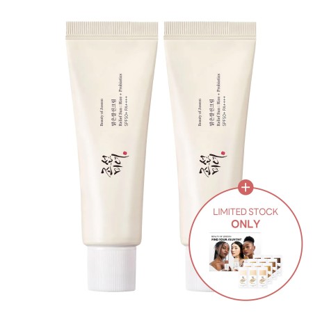 Beauty of Joseon Relief Sun: Rice + Probiotics (SPF50+ PA++++) Double Pack 50mL*2ea