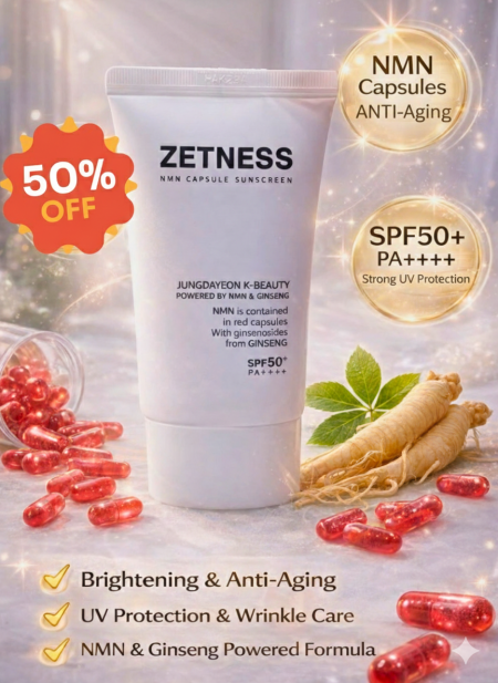 ZETNESS NMN Capsule Sunscreen